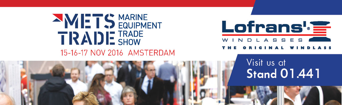 LOFRANS’ is attending the METSTRADE SHOW 2016